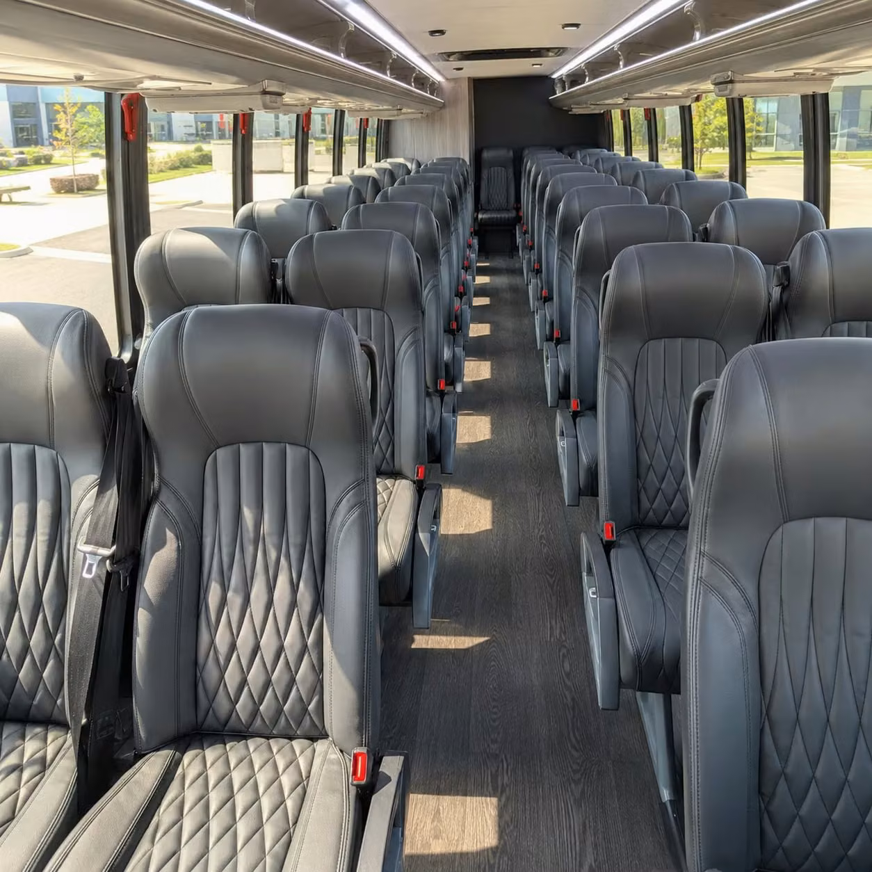 35 passenger minibus inside