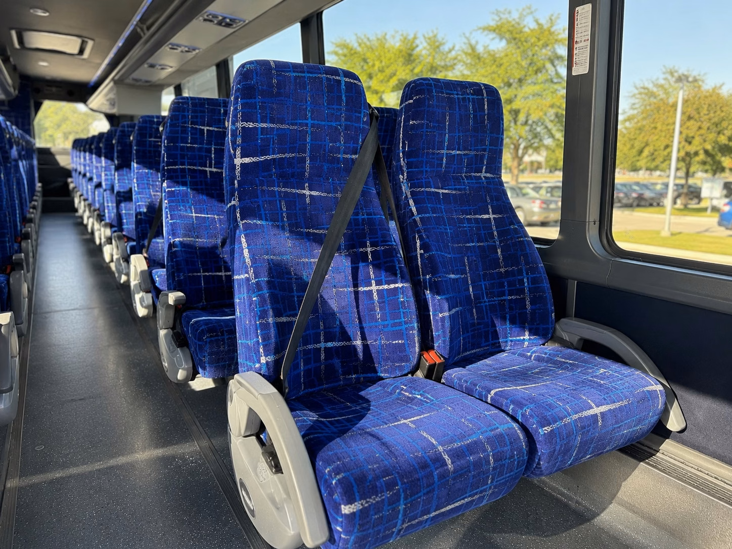 how bus type changes charter bus prices in compton california